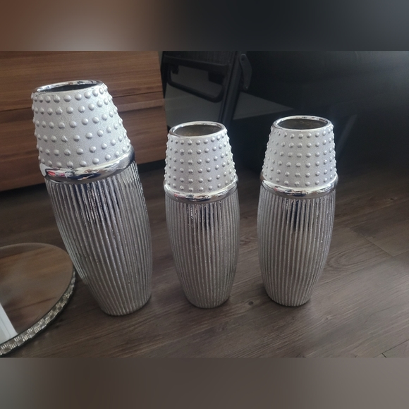 4 pieces vases - Picture 4 of 5